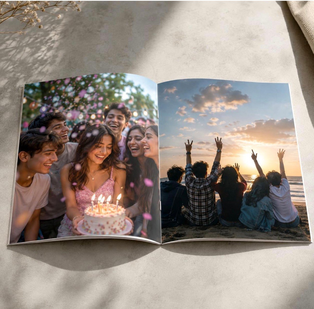 Personalized "Wander More" Travel Photo Book | Custom Softcover Diary Album - Image 4