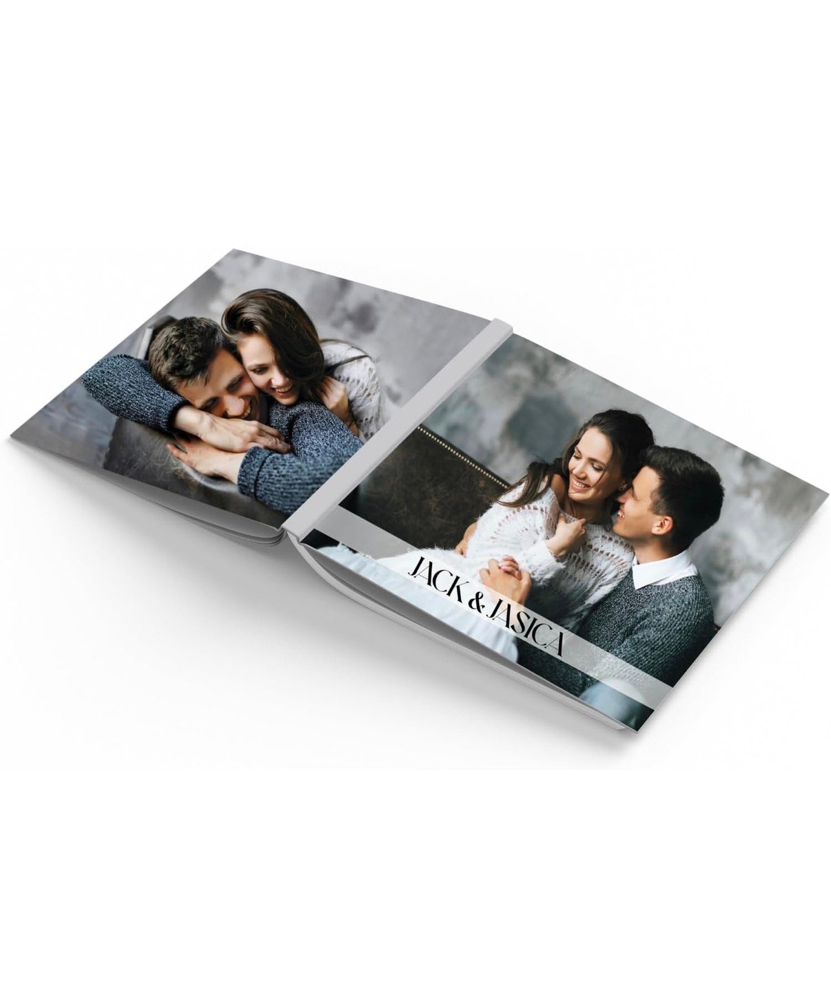 Personalized Premium Couple & Wedding Photo Book | Custom Square Album - Image 4